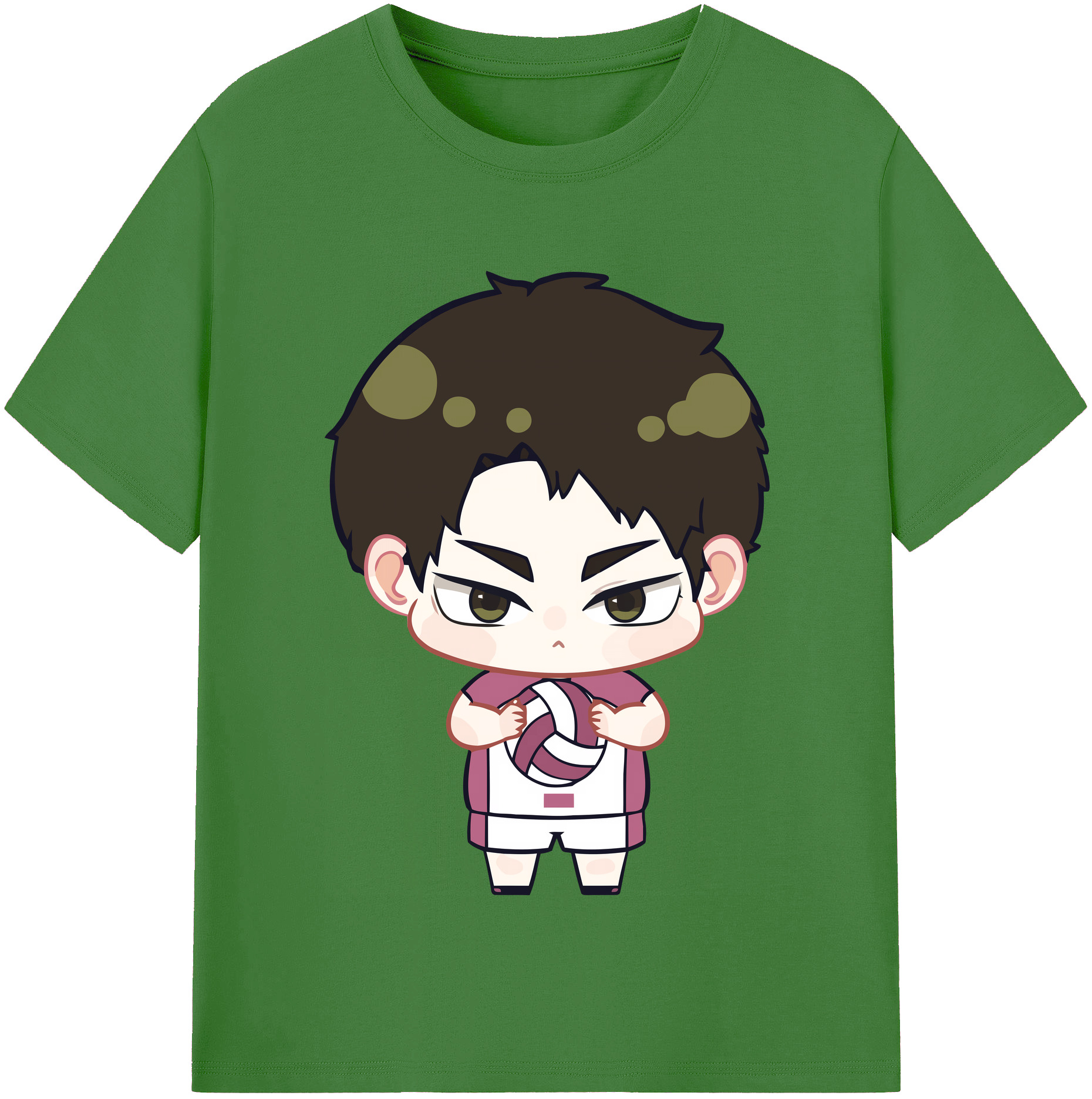 （画像用） ハイキュー!! Haikyu!! レディースカジュアルプリントTシャツ（綿100％）